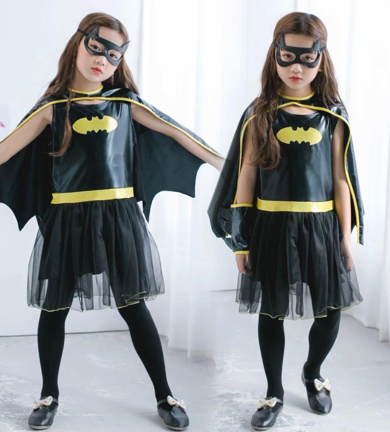 Dc Comics Batman Batgirl Superheroes Girl Costume Ready