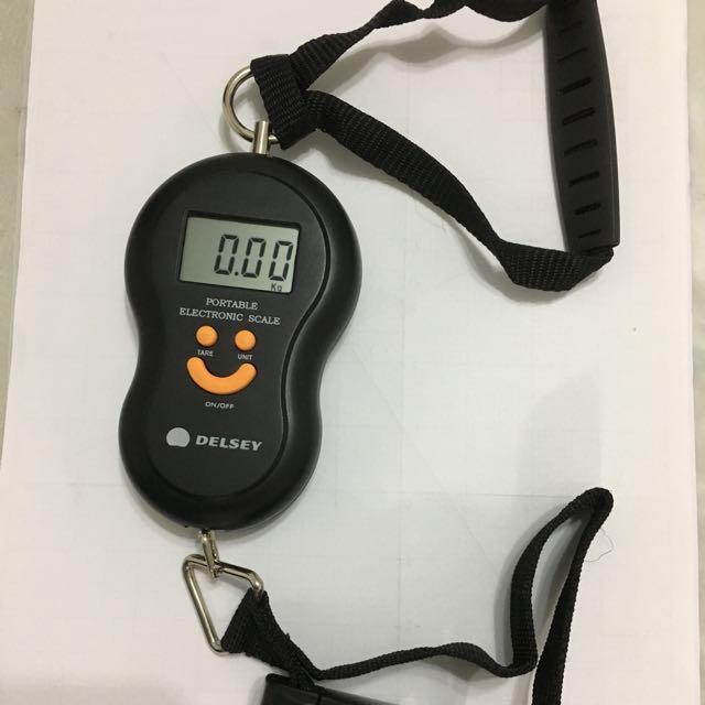 Digital Luggage Scale Delsey portable size