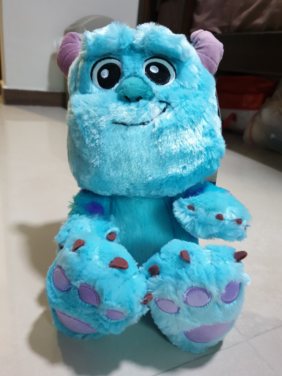 Sulley big cheap feet plush