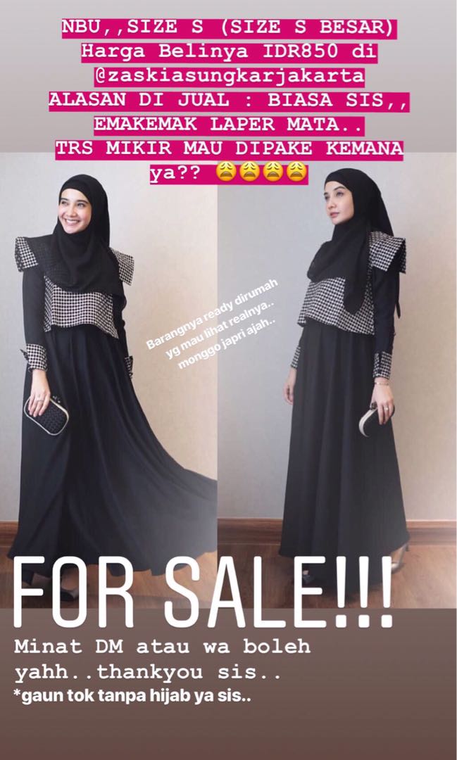 Gamis Zaskia Sungkar Gambar Islami