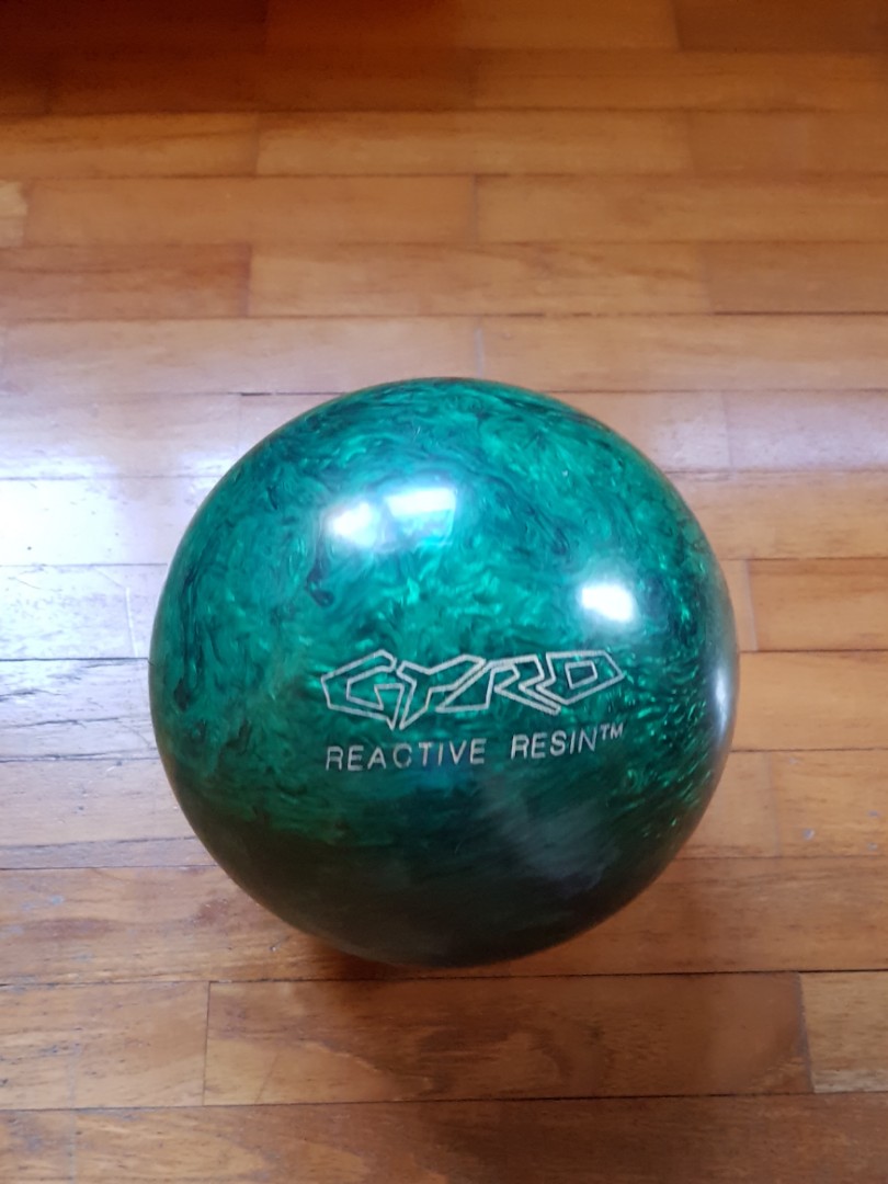 Ebonite Gyro Reactive Bowling Ball, Sports Equipment, Sports & Games