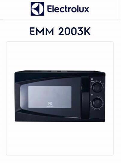 electrolux microwave oven emm2003k