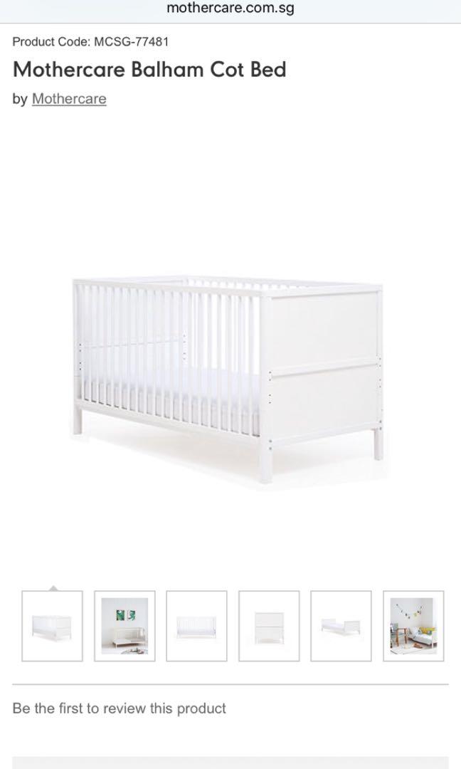 mothercare balham cot