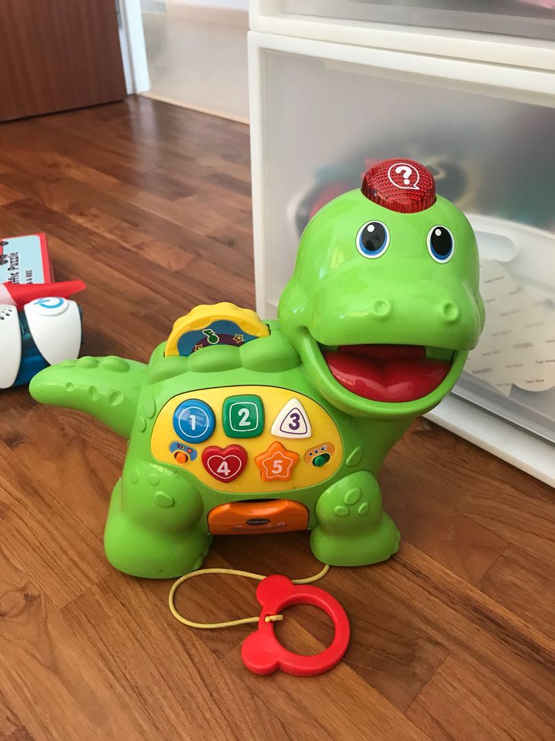 Vtech feed me hot sale dino chips