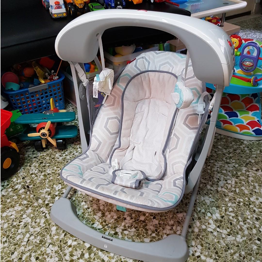 fisher price deluxe swing and seat