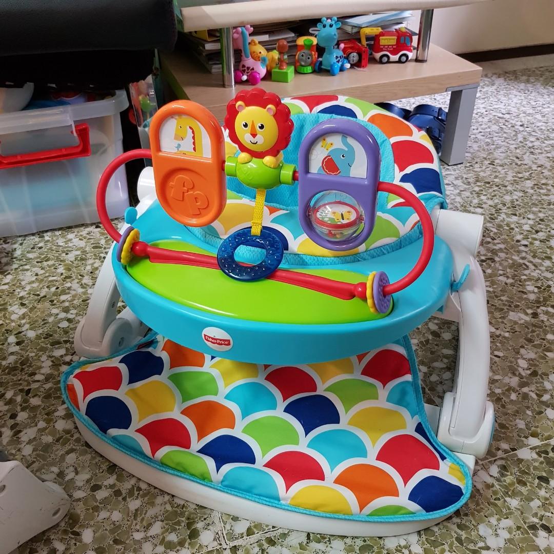fisher price sit me up floor seat with tray