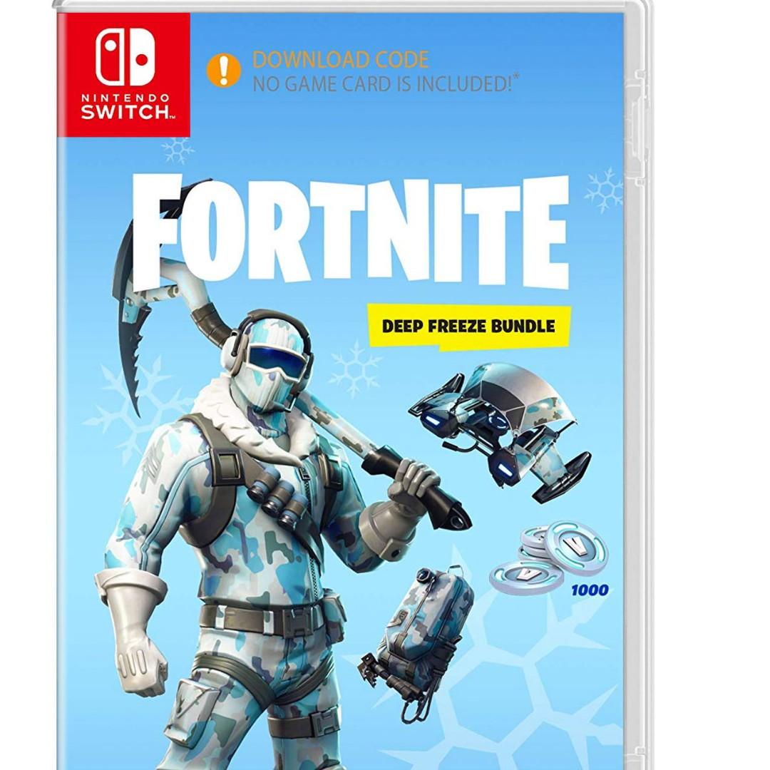 Fortnite Deep Freeze Toys Games Video Gaming Video Games On Carousell
