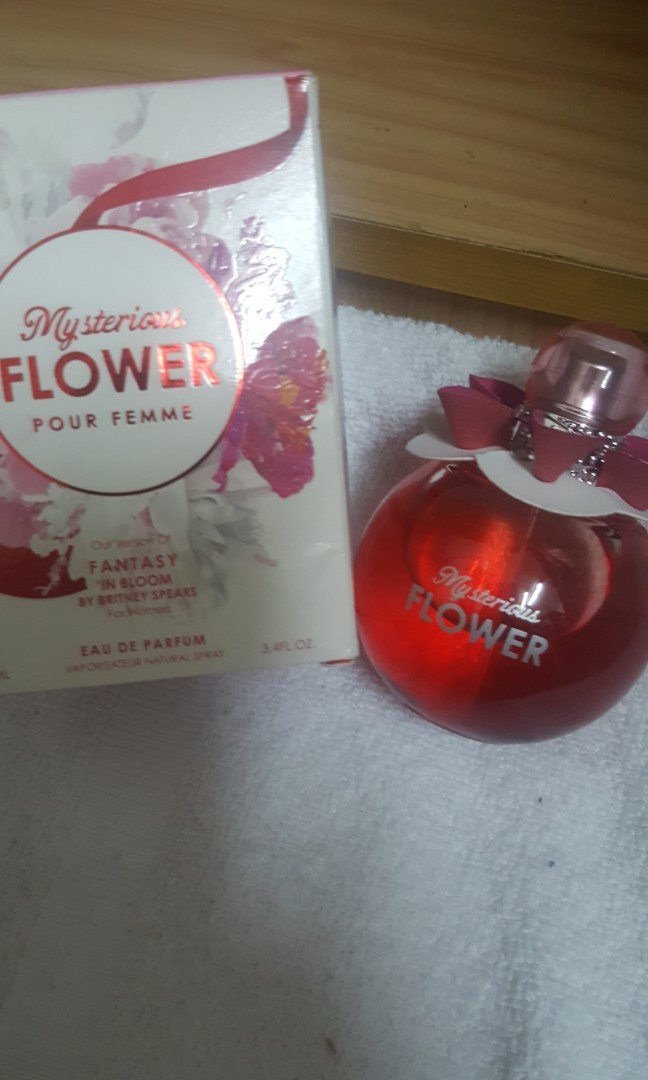 Mysterious shop flower perfume