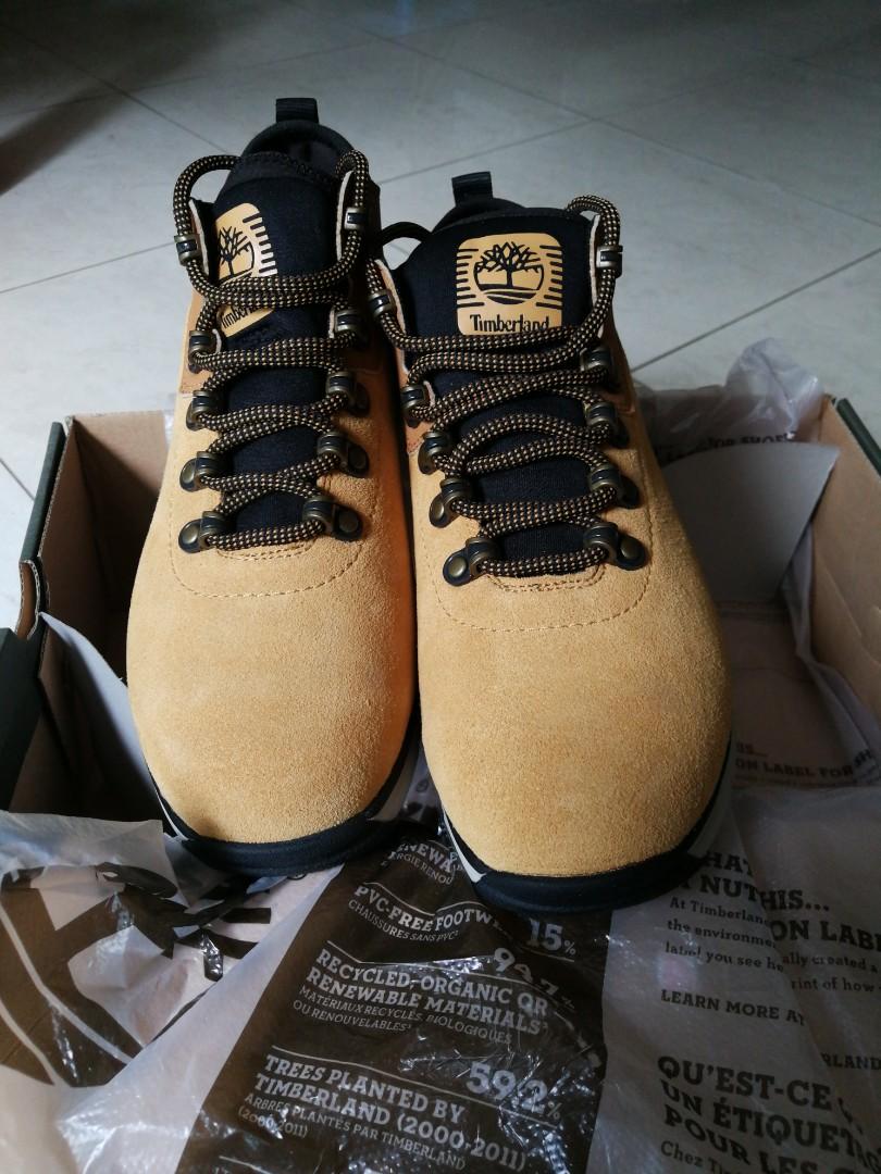 timberland shoe size