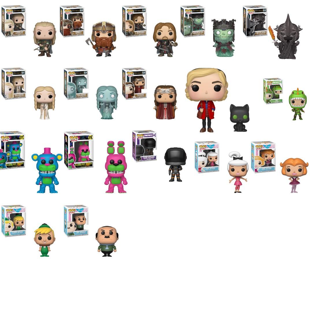 funko pop november 2018