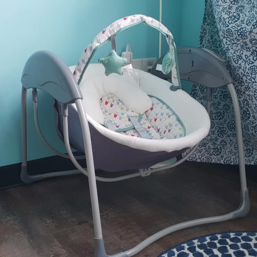 Graco glider lite lx portable gliding swing on sale