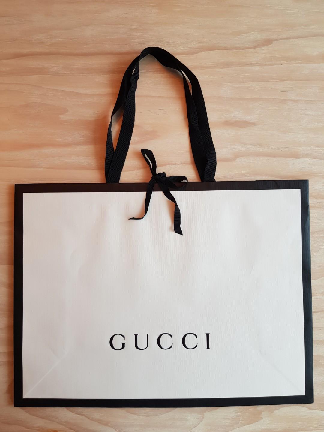 gucci paper bag 2018