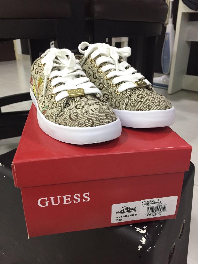 Guess Shoes, Women's Fashion, Footwear, Sneakers Carousell