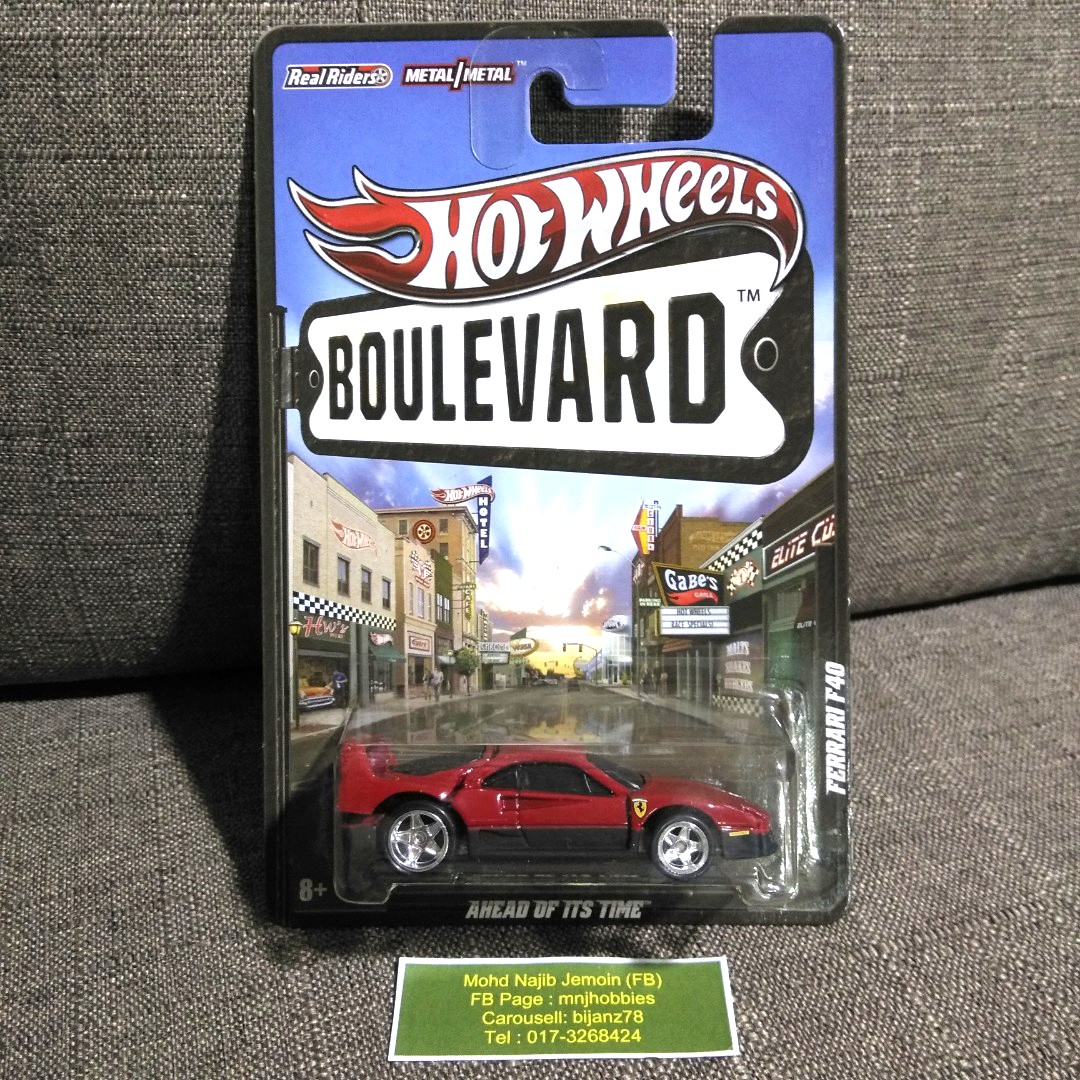 Hot wheels boulevard ferrari f40 outlet