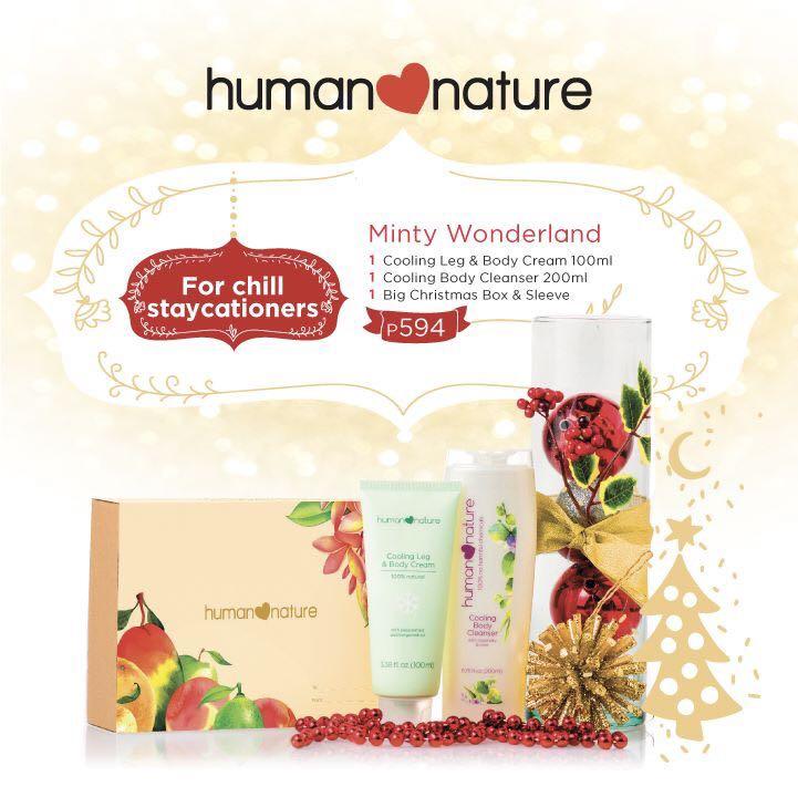 Human Nature Christmas Gift Set (Category: Bath) located in Makati City. Submitted by kristinapangan (Listing ID 199082287, Image 1). Description: .