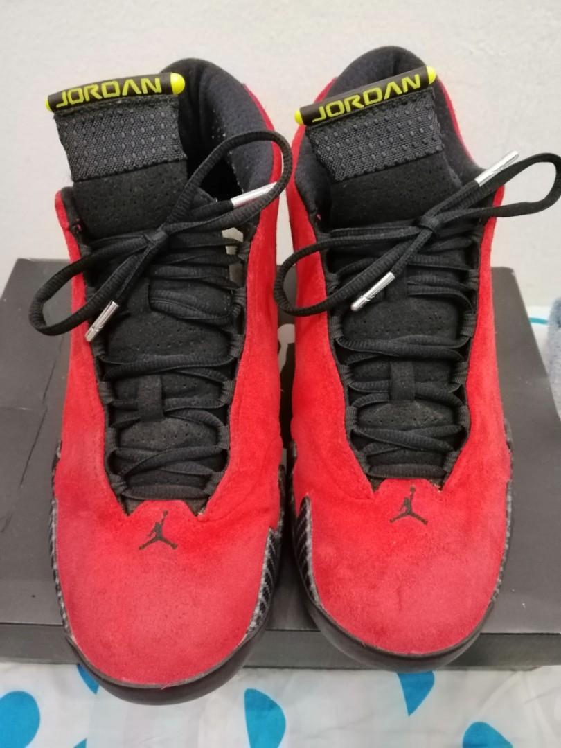 Jordan 14 2025 ferrari red
