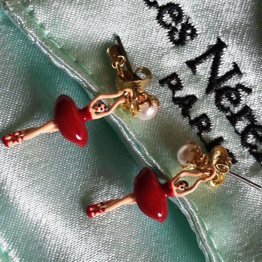 Les nereides cheap ballerina earrings