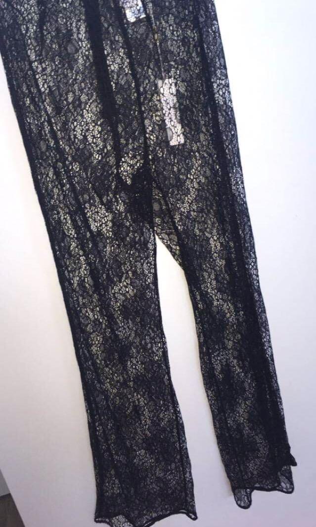 Meshki lace pants top