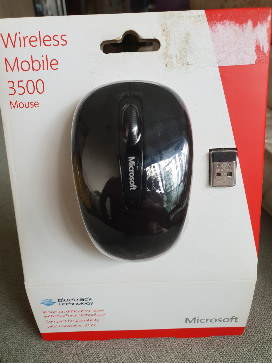 Microsoft wireless mobile 3500 mouse, Computers & Tech, Parts