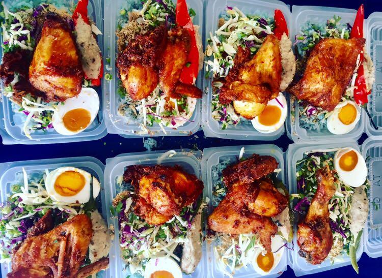 Nasi Kerabu Sedap Food Drinks Instant Food On Carousell