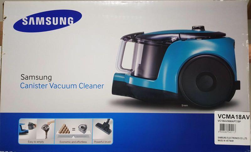 New Samsung Canister Vacuum Cleaner Vcma 18 Av Home Appliances Cleaning Laundry On Carousell