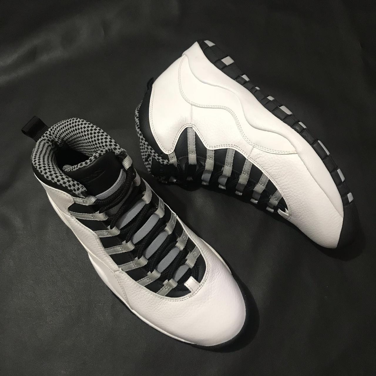 Nike Air Jordan 10 Steel Fesyen Pria Sepatu Sneakers Di Carousell
