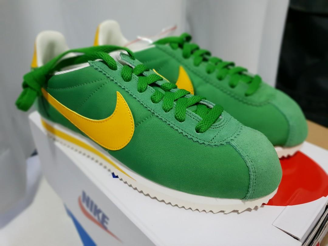 nike cortez green