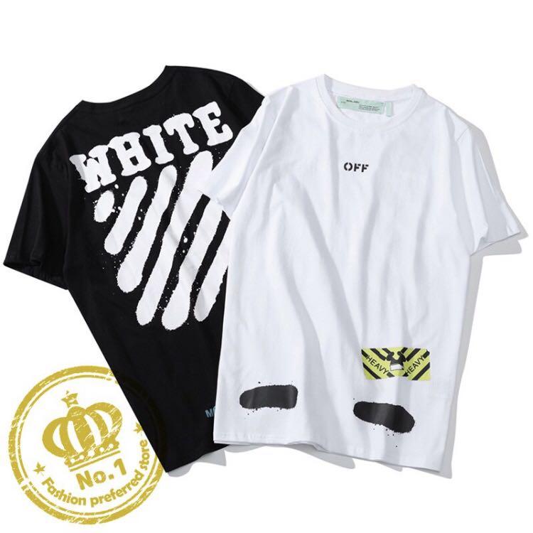 OFF WHITE CLASSIC TEE Men s Fashion Tops Sets Tshirts Polo