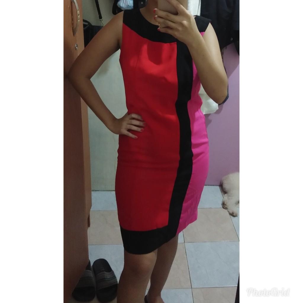 Office dress (Category: Dresses) located in Mandaluyong City. Submitted by marsell21 (Listing ID 199098150, Image 2). Description: Con: euc Medium on tag #cnysale.
