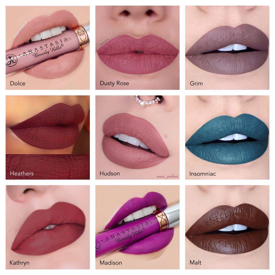 Po Anastasia Beverly Hills Matte Liquid Lipstick Health Beauty
