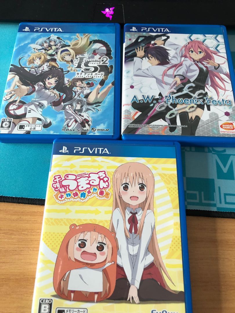 PSVita anime games, Video Gaming, Video Games, PlayStation on 