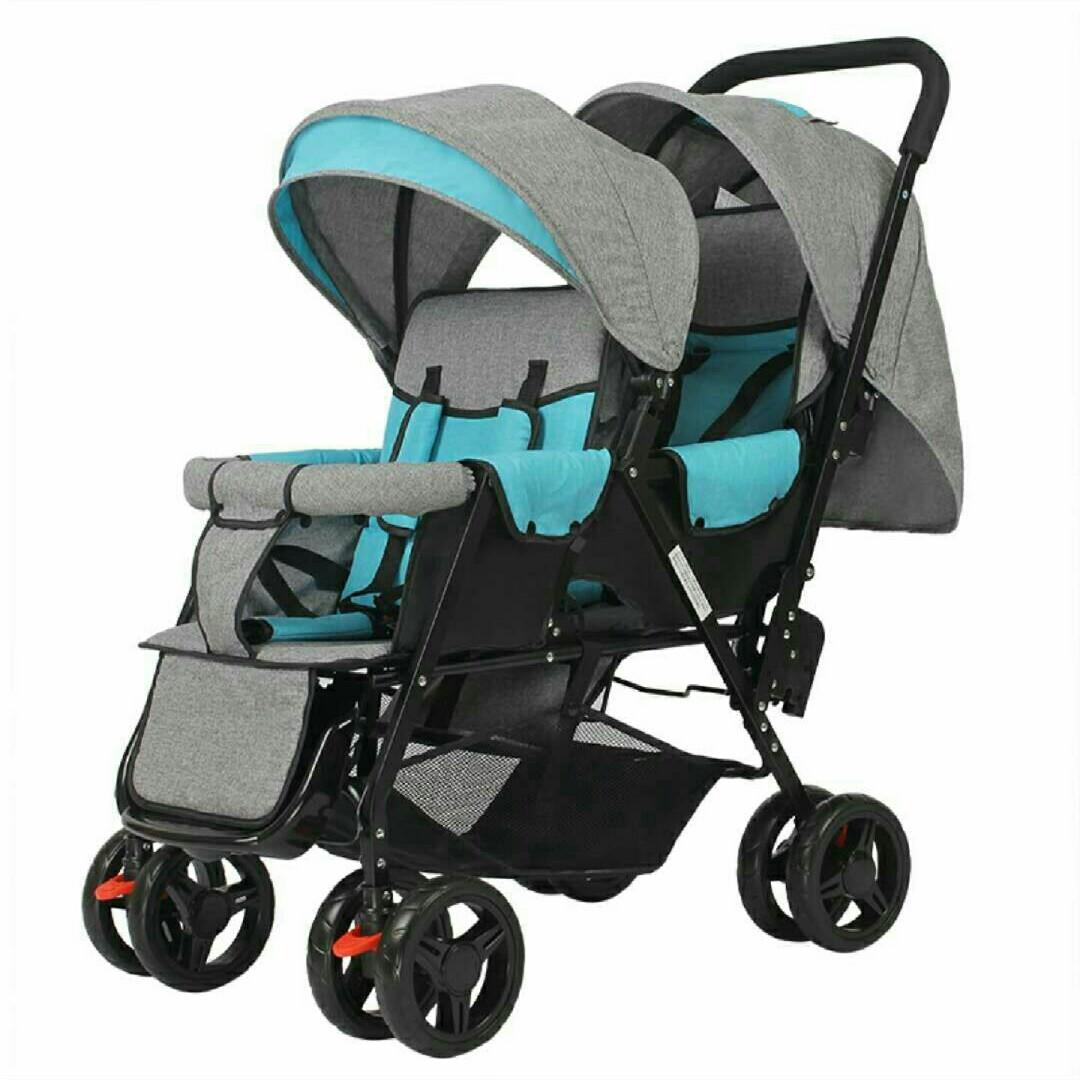 twin baby cart