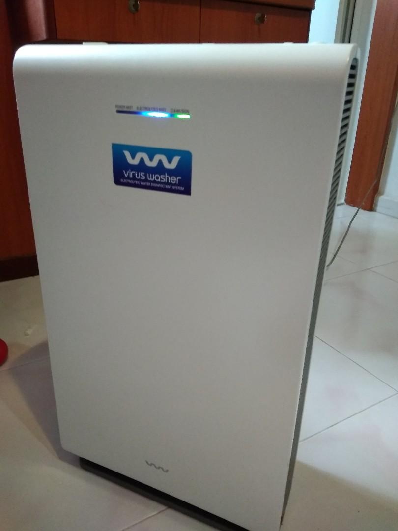 Sanyo Virus washer air purifier with mist, TV & Home Appliances, Air