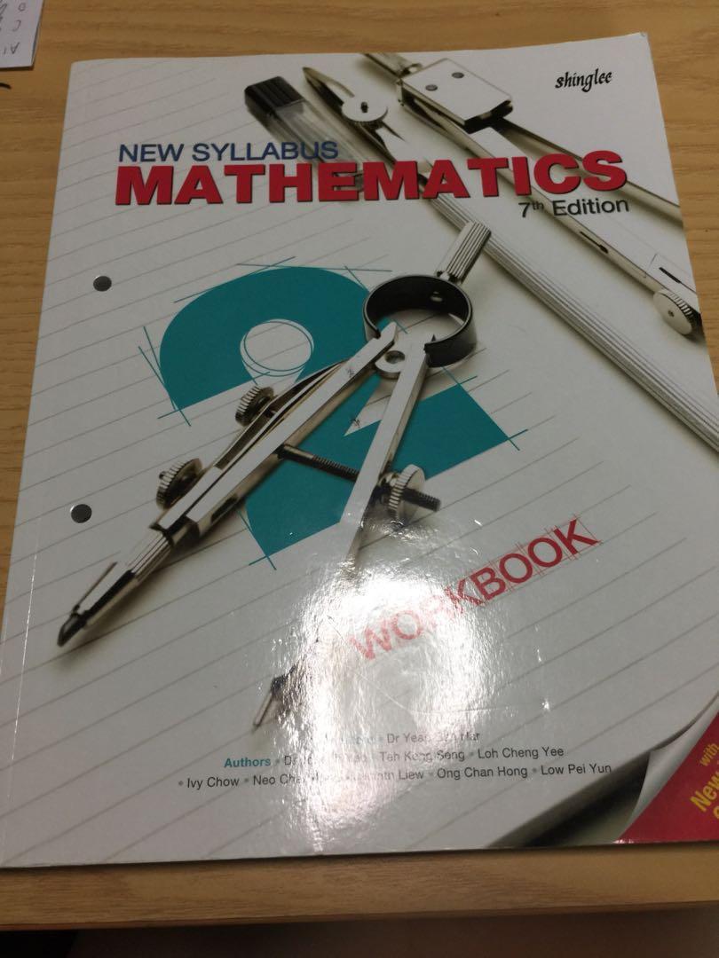 Sec 2 Math Sec 2 math workbook, Hobbies & Toys, Books & Magazines, Assessment ...