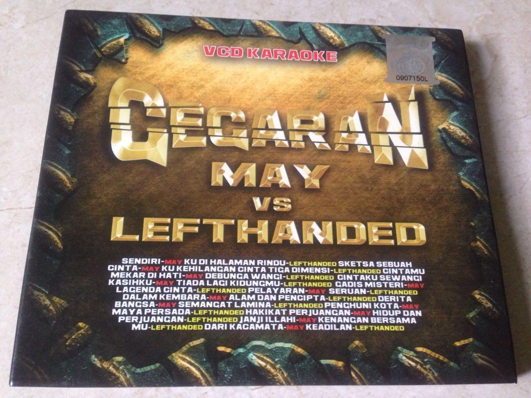 Gegaran May Vs Lefthanded Vcd Karaoke Music Media Cd S Dvd S Other Media On Carousell