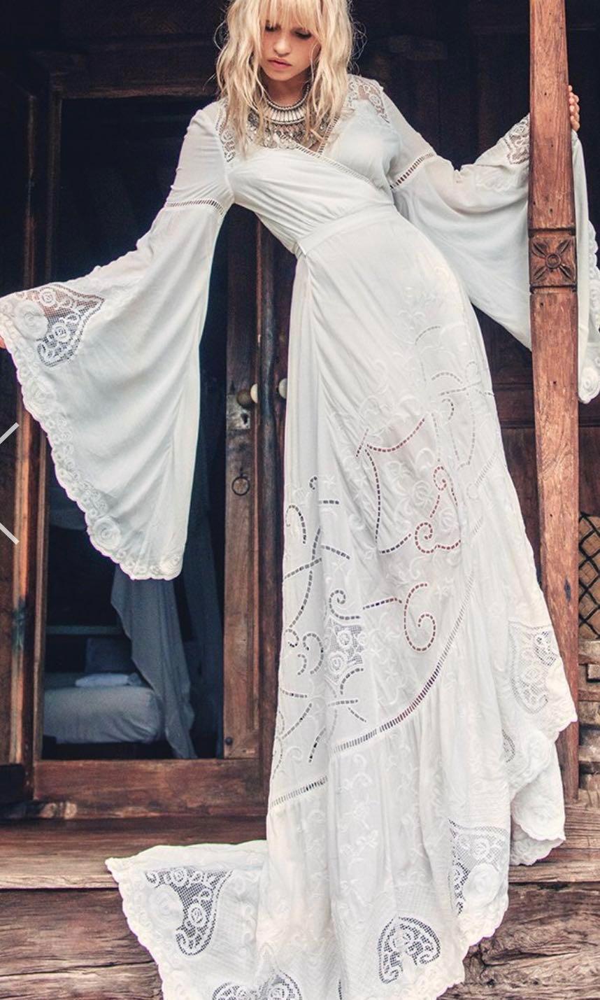 wrap wedding dresses