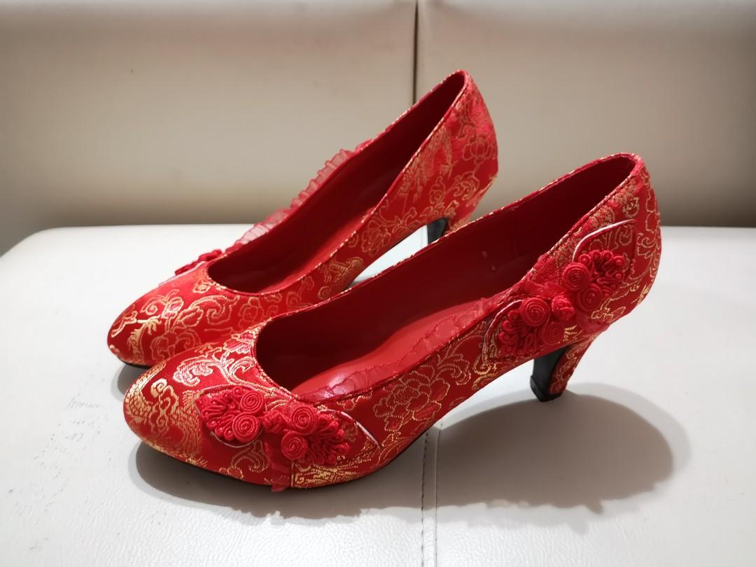 Traditional Chinese Wedding Heels 