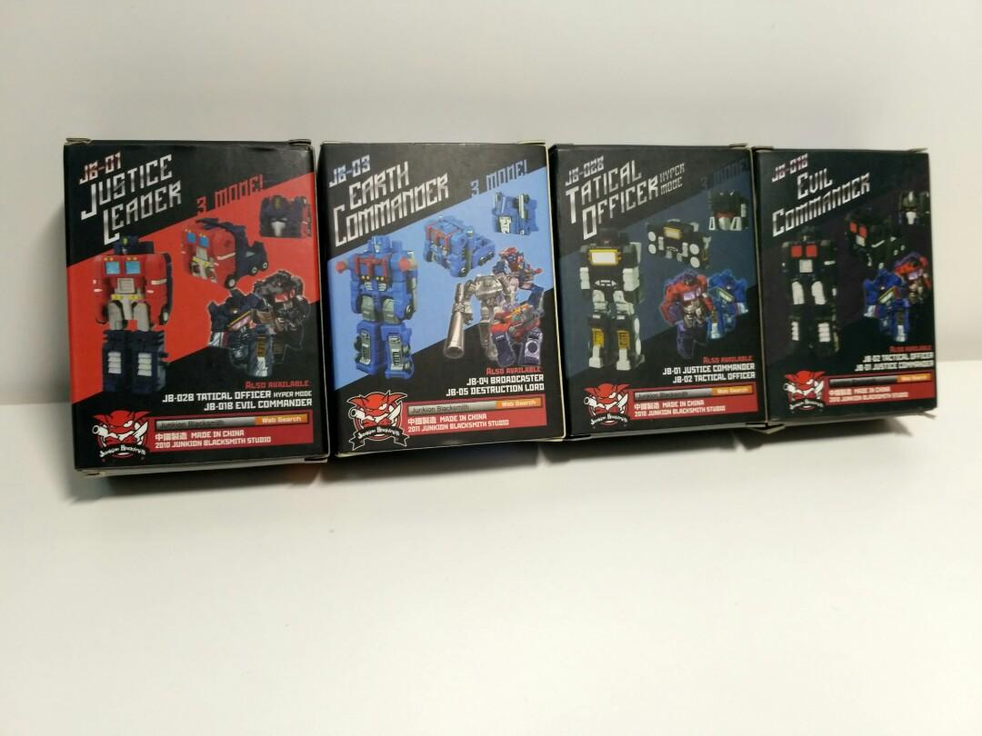 Transformers Headmasters Optimus Prime, Nemesis Prime, Ultra Magnus