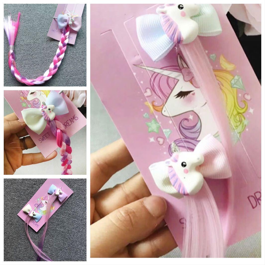 Unicorn Hair Accessory Babies Kids Girls Apparel On Carousell