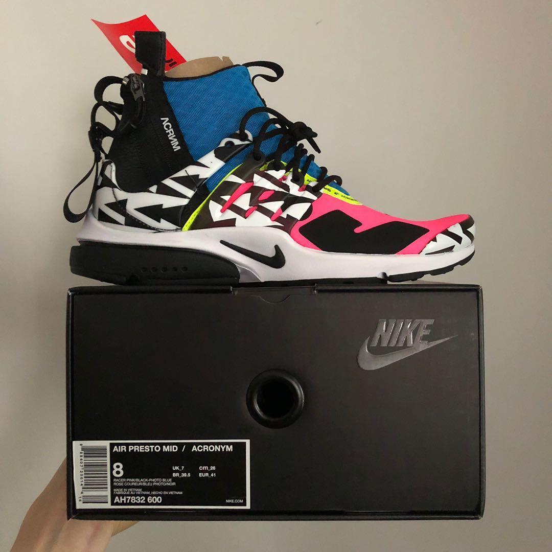 Nike acronym presto pink sales