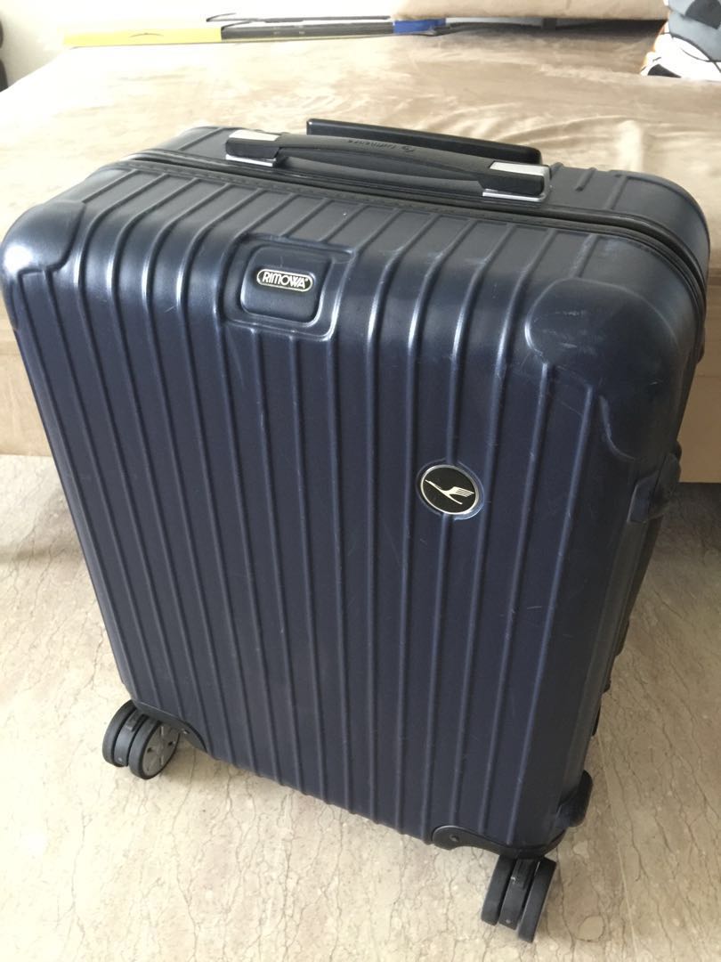 USED Rimowa Lufthansa collaborated business class cabin bag