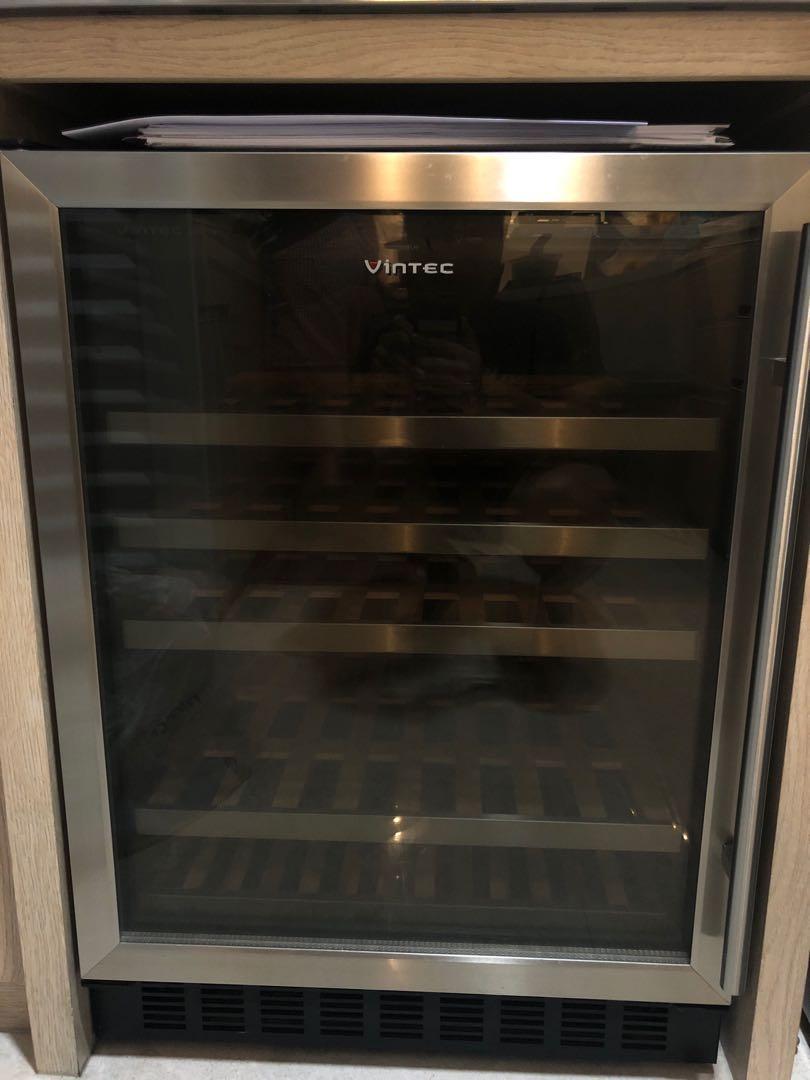 Vintec Wine Chiller V40SGE/SS, TV & Home Appliances, Kitchen Appliances, Wine Cellar & Storage