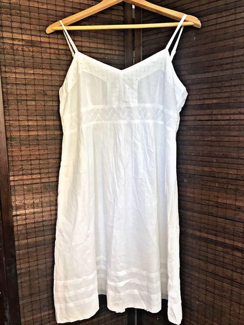 calvin klein linen dress