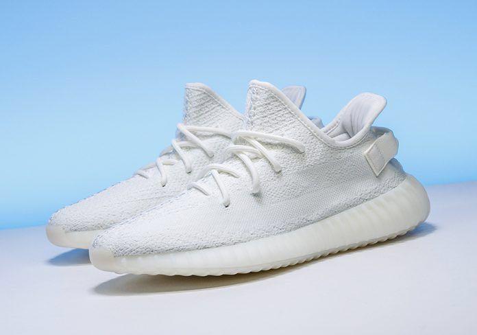 yeezys 350 cream white