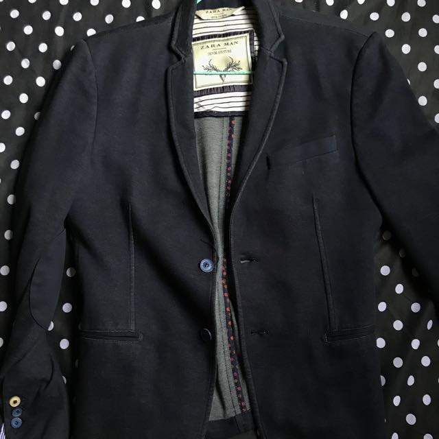 Zara man denim couture blazer Outlet