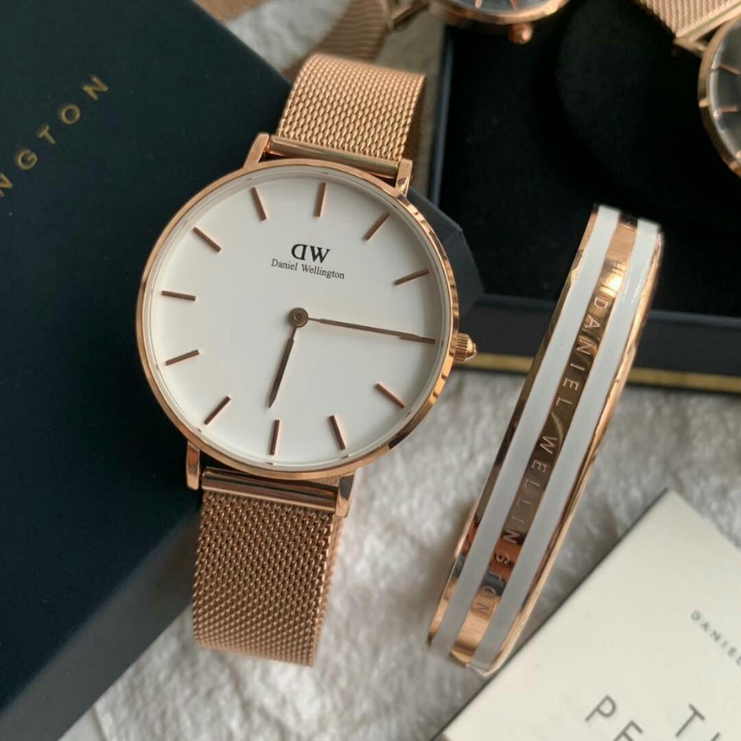 Daniel wellington classic hot sale petite melrose gift set