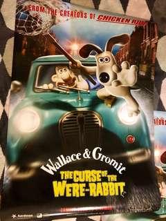 Wallace & Gromit - The Curse of the Were- Rabbit (Movie poster)