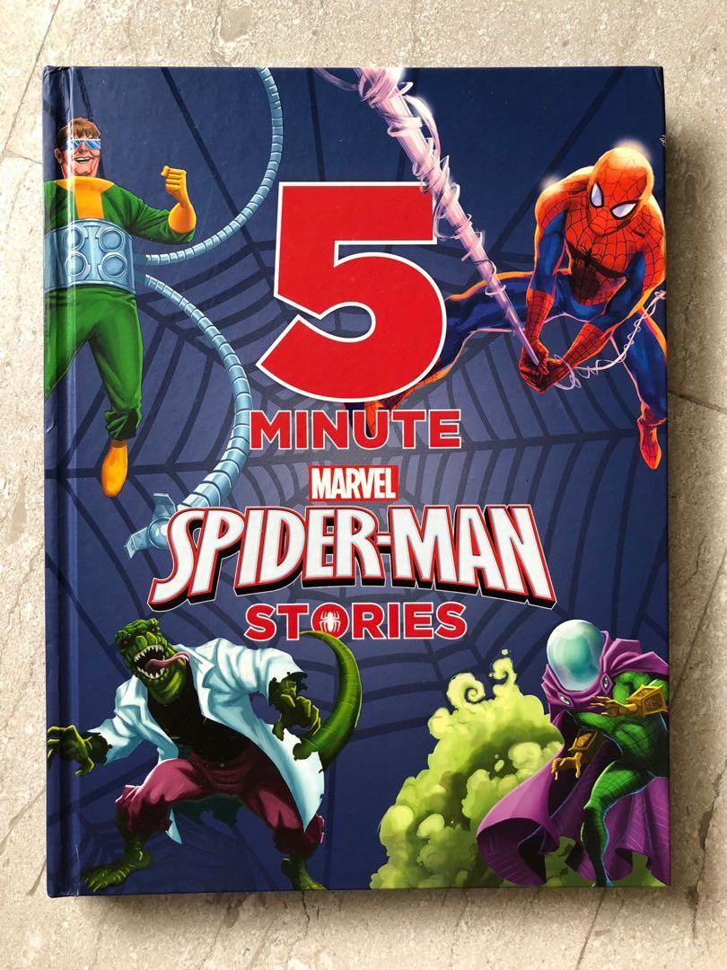 5 Minutes Marvel Spider Man Stories Books Stationery