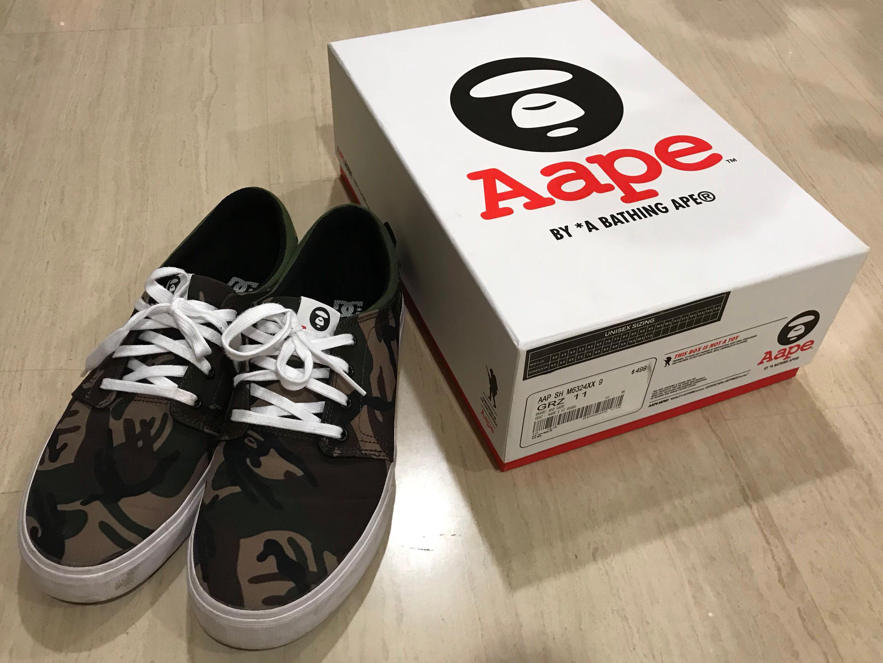 Aape By A Bathing Ape x DC shoes 