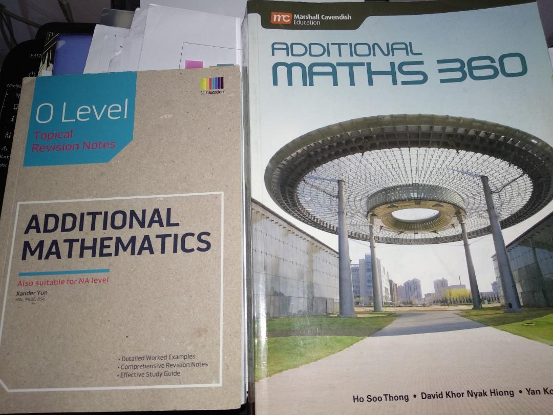 Additional mathematics textbook hobbies toys books magazines